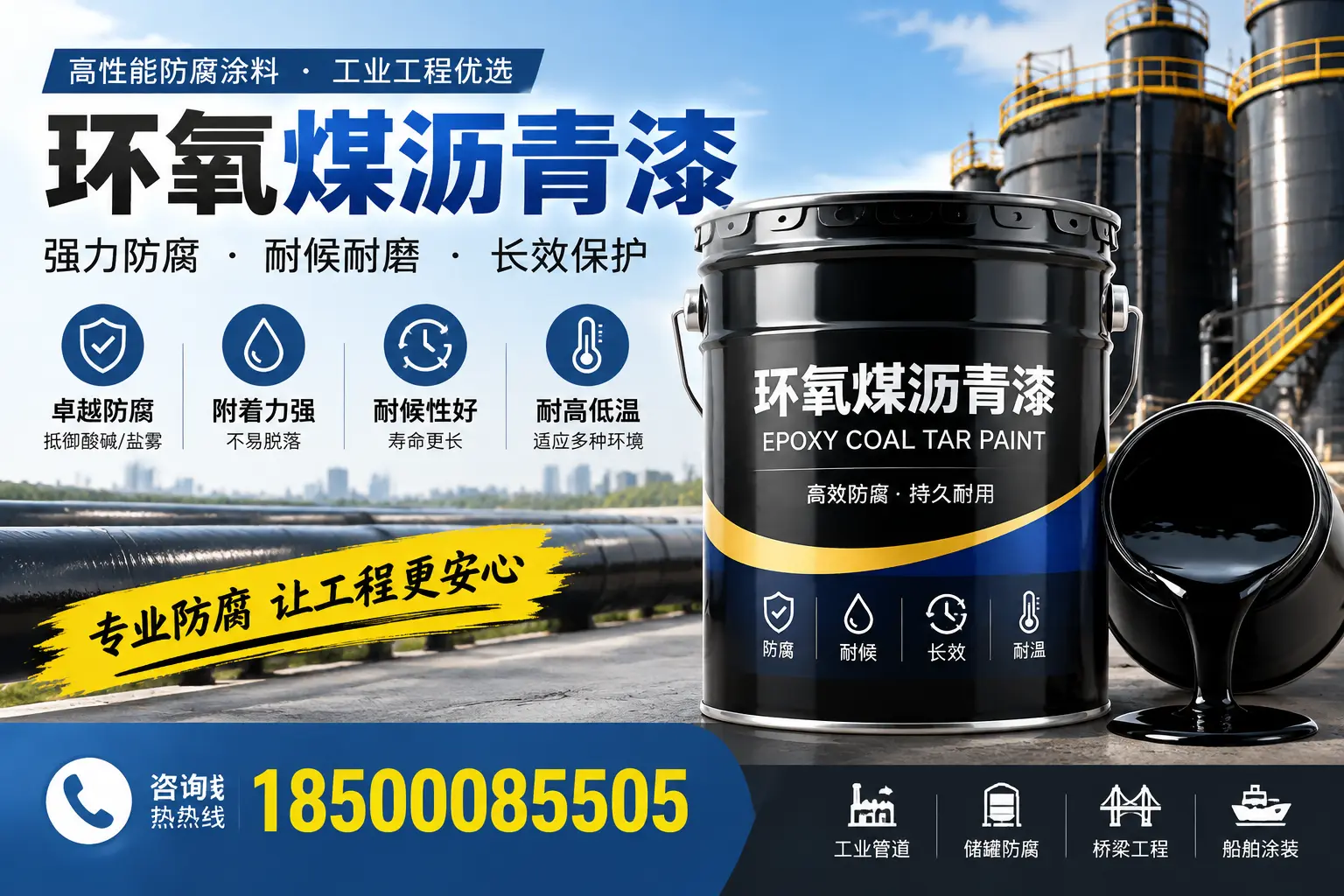 环氧煤沥青漆的施工方法与注意事项，确保在杭州顺利完成
