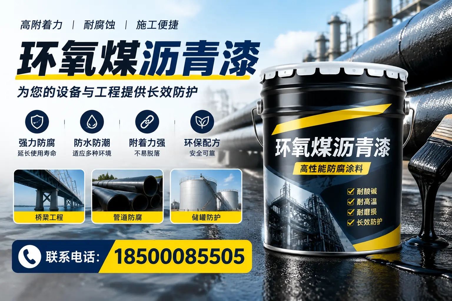 环氧煤沥青漆与其他涂料的对比分析，助力杭州企业决策