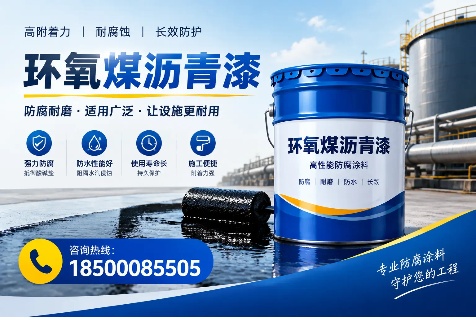 环氧煤沥青漆与其他涂料的对比分析，助力杭州企业决策