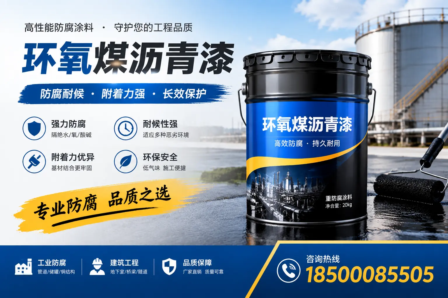 如何选择适合的环氧煤沥青漆？杭州市场选型指南